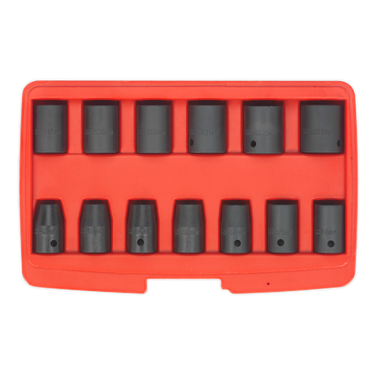 Sealey 13pc 1/2"Sq Drive Impact Socket Set AK5613M