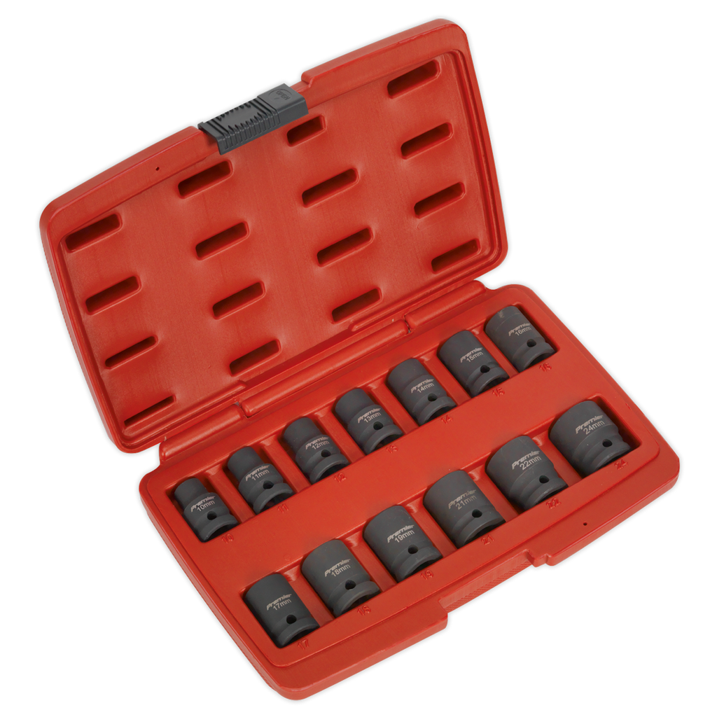 Sealey 13pc 1/2"Sq Drive Total Drive® Impact Socket Set AK5613TD