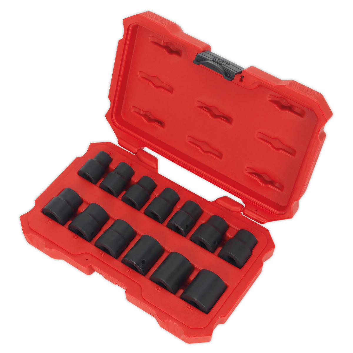 Sealey 13pc 1/2"Sq Drive Lock-On™ Impact Socket Set AK5616M