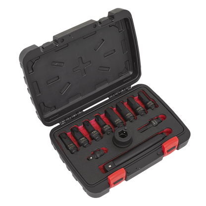 Sealey 12pc 3/4"Sq Drive Impact Socket Bit & Accessories Set AK5617