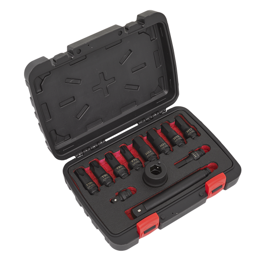 Sealey 12pc 3/4"Sq Drive Impact Socket Bit & Accessories Set AK5617