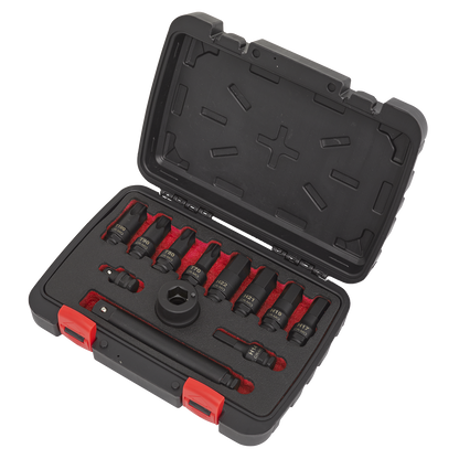 Sealey 12pc 3/4"Sq Drive Impact Socket Bit & Accessories Set AK5617