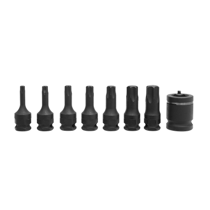 Sealey 8pc 3/8"Sq Drive Impact TRX-Star* Socket Bit Set AK5621