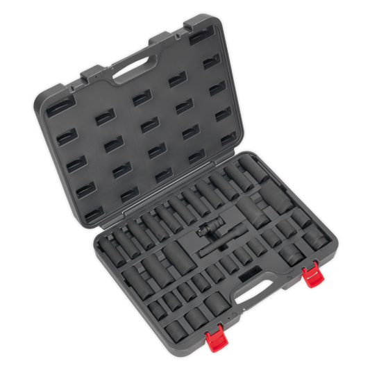 Sealey 34pc 1/2"Sq Drive Impact Socket Set AK5634M