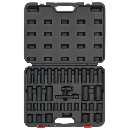 Sealey 34pc 1/2"Sq Drive Impact Socket Set AK5634M