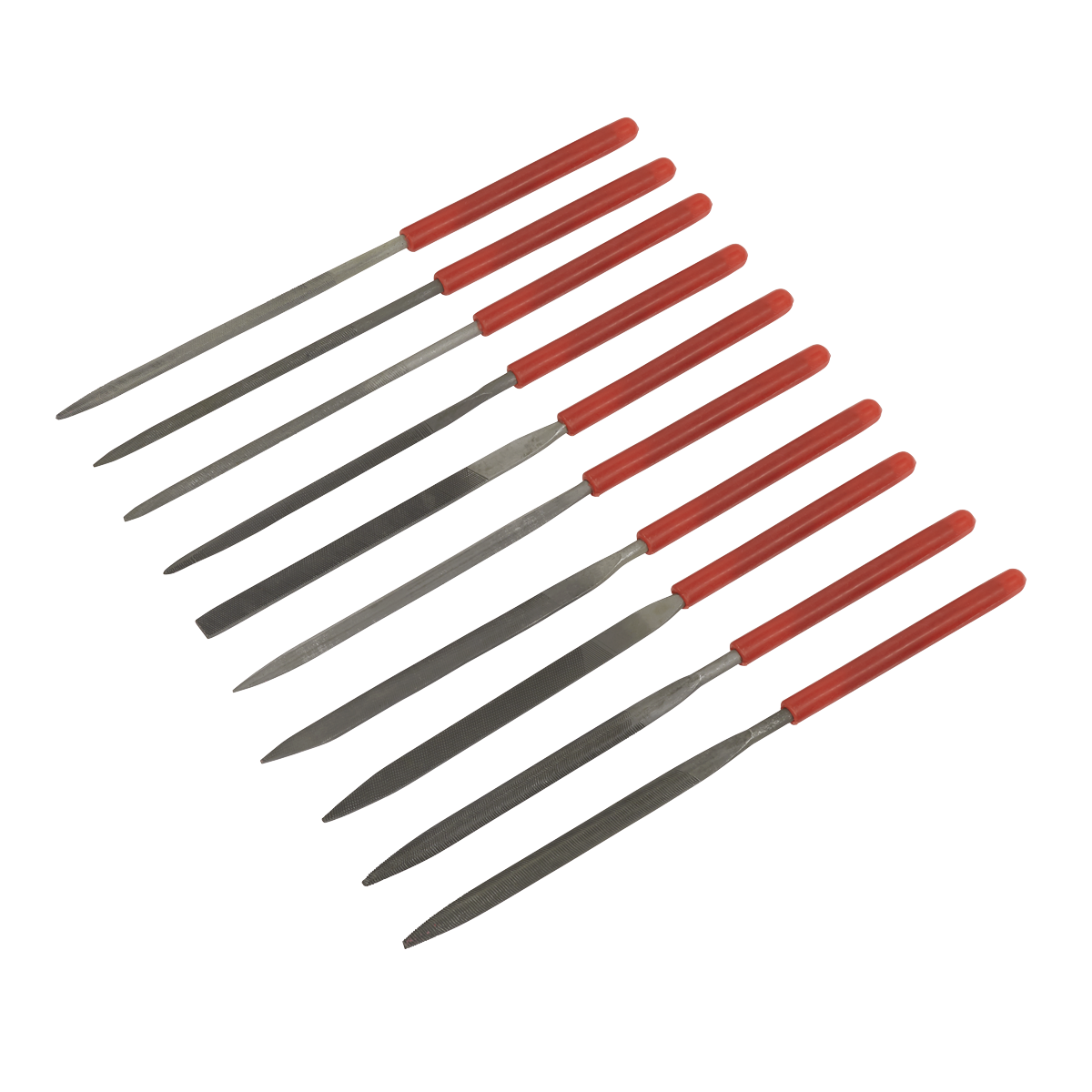 Sealey 10pc Needle File Set AK576