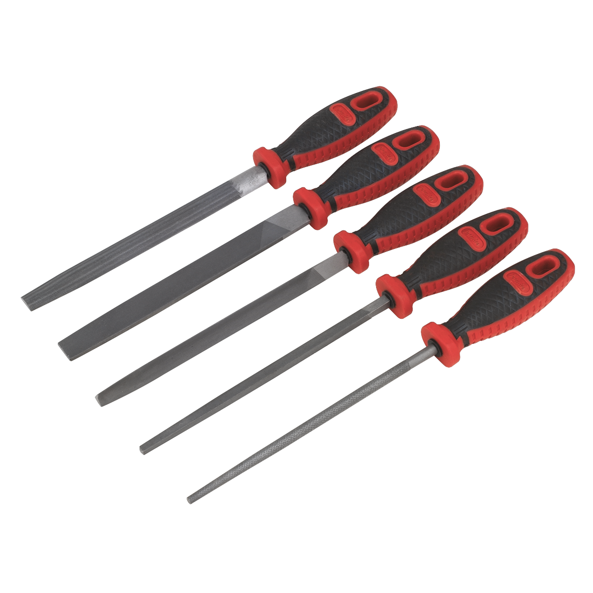 Sealey 5pc 200mm Engineer’s Smooth Cut File Set AK586