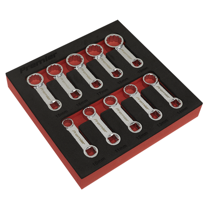 Sealey 10pc 3/8"Sq Drive Torque Adaptor Spanner Set AK59895