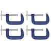 Sealey G-Clamp 75mm - Pack of 4 AK60034