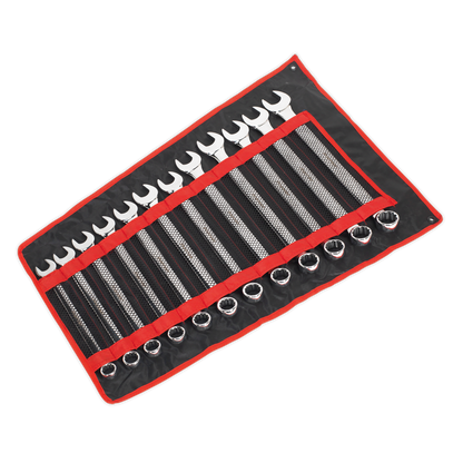 Sealey 12pc Jumbo Combination Spanner Set AK6082