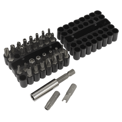 Sealey 33pc Security Bit & Magnetic Adaptor Set AK614
