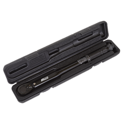 Sealey 3/8"Sq Drive Calibrated Micrometer Torque Wrench - Black Series AK623B
