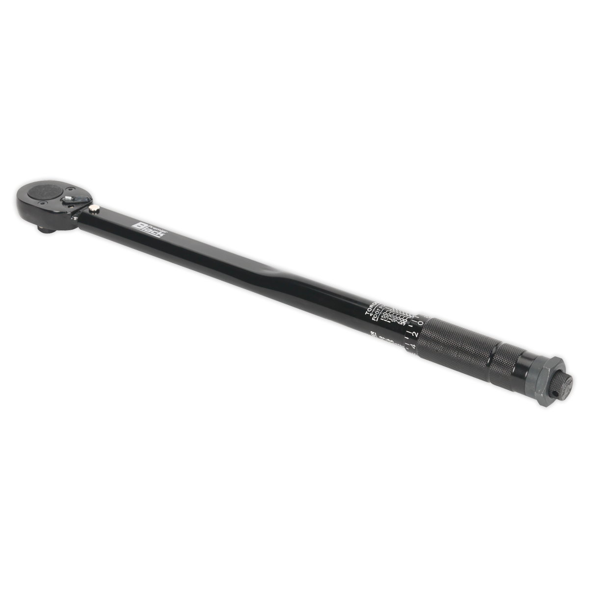 Sealey 1/2"Sq Drive Calibrated Micrometer Torque Wrench - Black Series AK624B