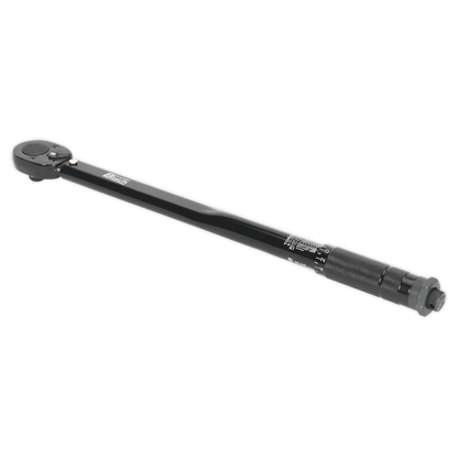 Sealey 1/2"Sq Drive Calibrated Micrometer Torque Wrench - Black Series AK624B