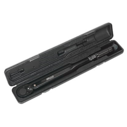 Sealey 1/2"Sq Drive Calibrated Micrometer Torque Wrench - Black Series AK624B