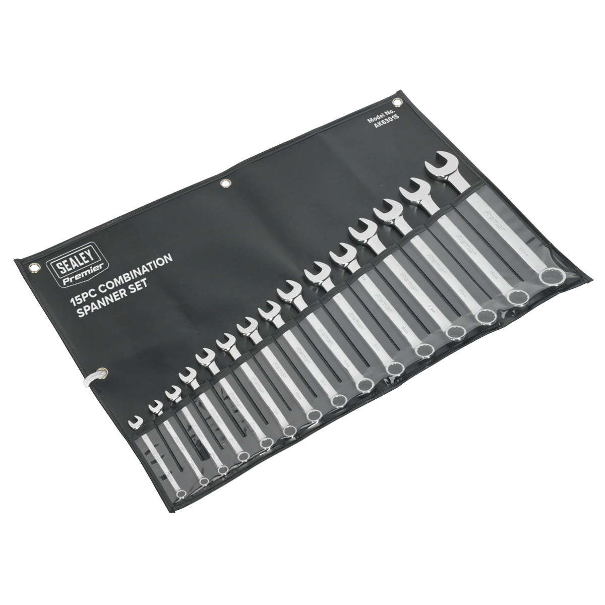 Sealey 15pc Combination Spanner Set AK63015