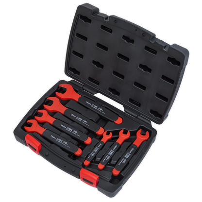 Sealey 7pc Insulated Open-End Spanner Set - VDE Approved AK63171
