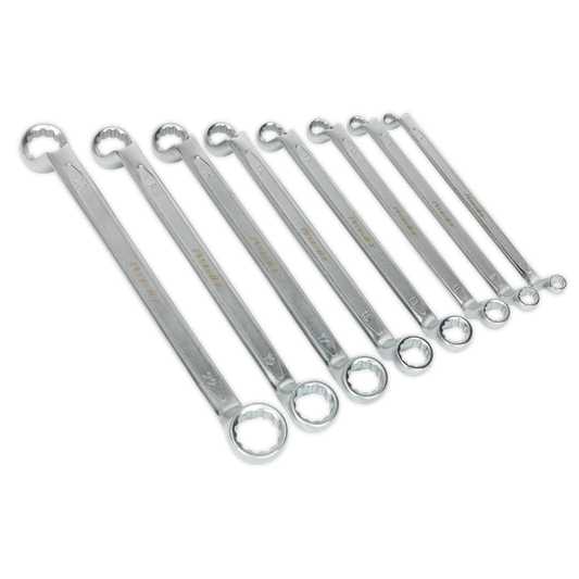 Sealey 8pc Offset Double End Ring Spanner Set AK6327