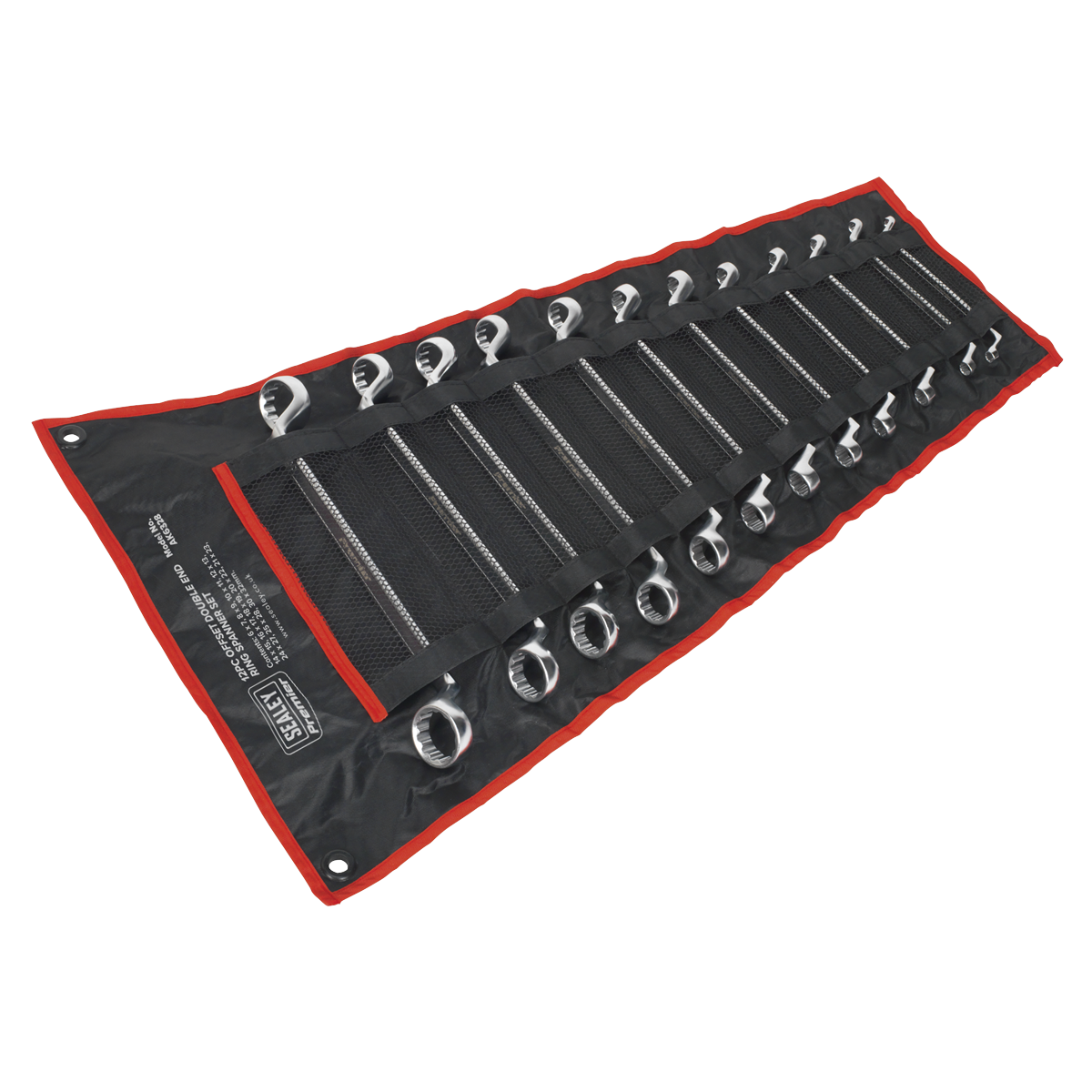 Sealey 12pc Offset Double End Ring Spanner Set AK6328
