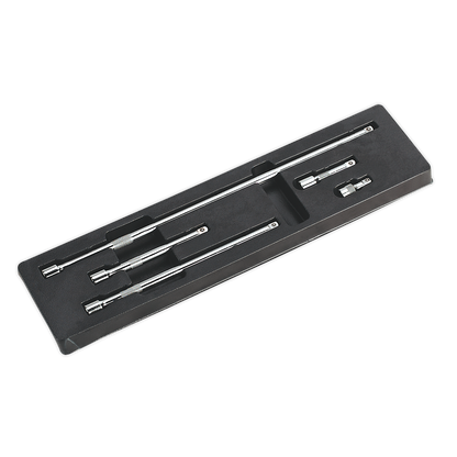 Sealey 5pc 1/4"Sq Drive Extension Bar Set AK6331