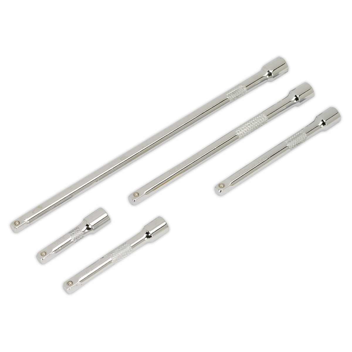 Sealey 5pc 1/4"Sq Drive Extension Bar Set AK6331