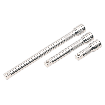 Sealey 3pc 1/2"Sq Drive Extension Bar Set AK6350