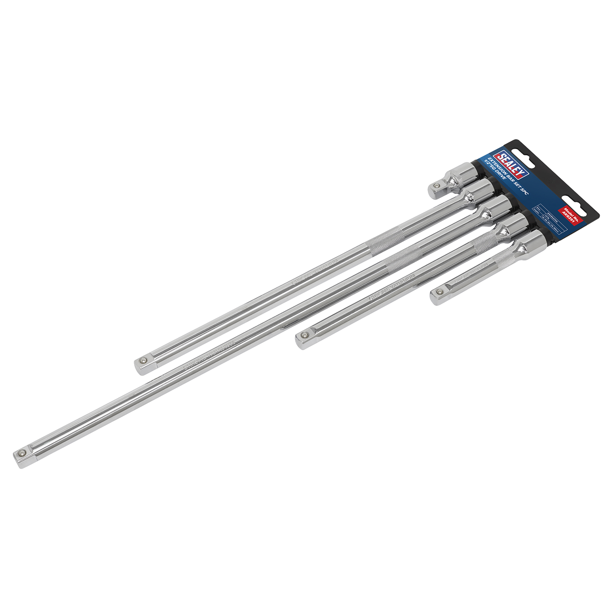 Sealey 5pc 1/2"Sq Drive Extension Bar Set AK6351