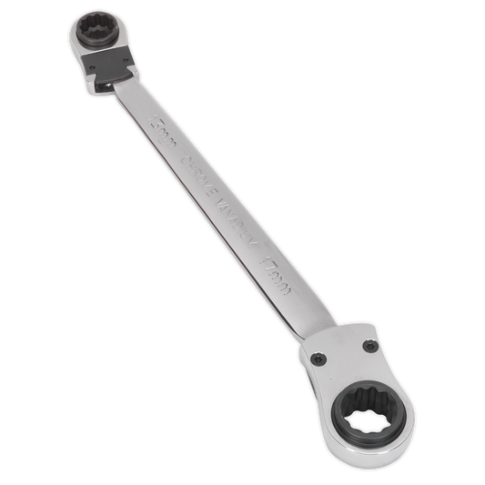 Sealey 4-in-1 Reversible Ratchet Ring Spanner AK6389