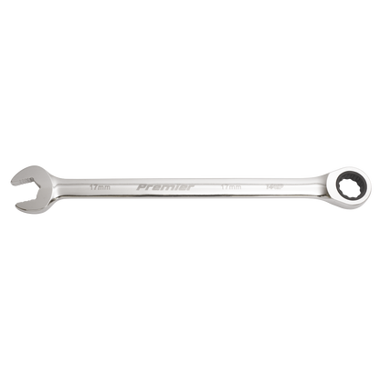 Sealey 10pc Extra-Long Combination Ratchet Spanner Set AK63914