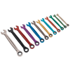Sealey 12pc Multi-Coloured Combination Ratchet Spanner Set AK63917