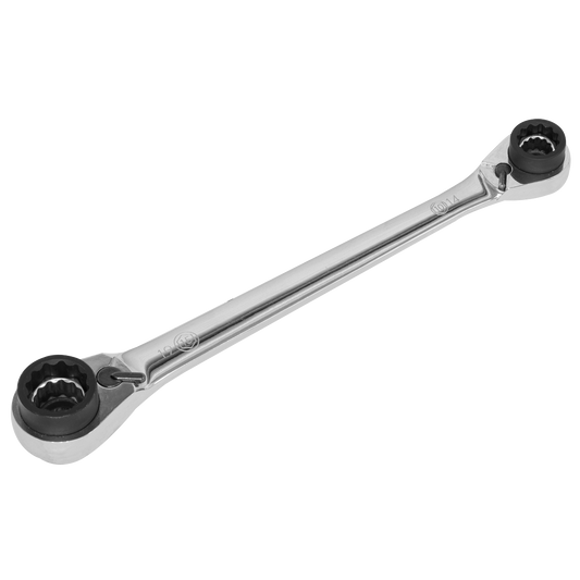 Sealey 8-in-1 Reversible Ratchet Ring Spanner AK6391