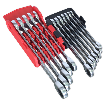 Sealey 12pc Ratchet Combination Spanner Set - Platinum Series AK63922