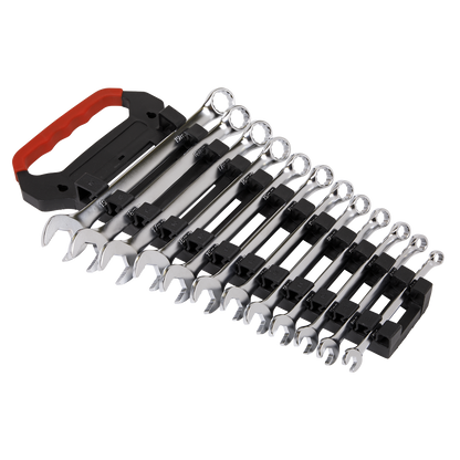 Sealey 12pc Anti-Slip Combination Spanner Set - Platinum Series AK63946
