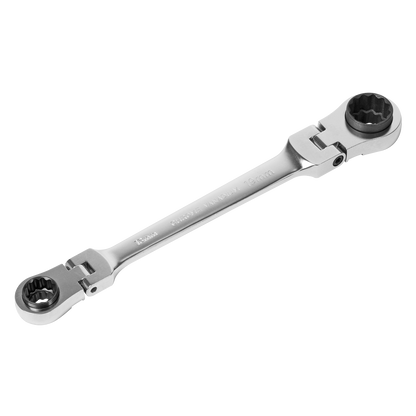 Sealey 4-in-1 Reversible Flexi-Head Ratchet Ring Spanner - Platinum Series AK63947