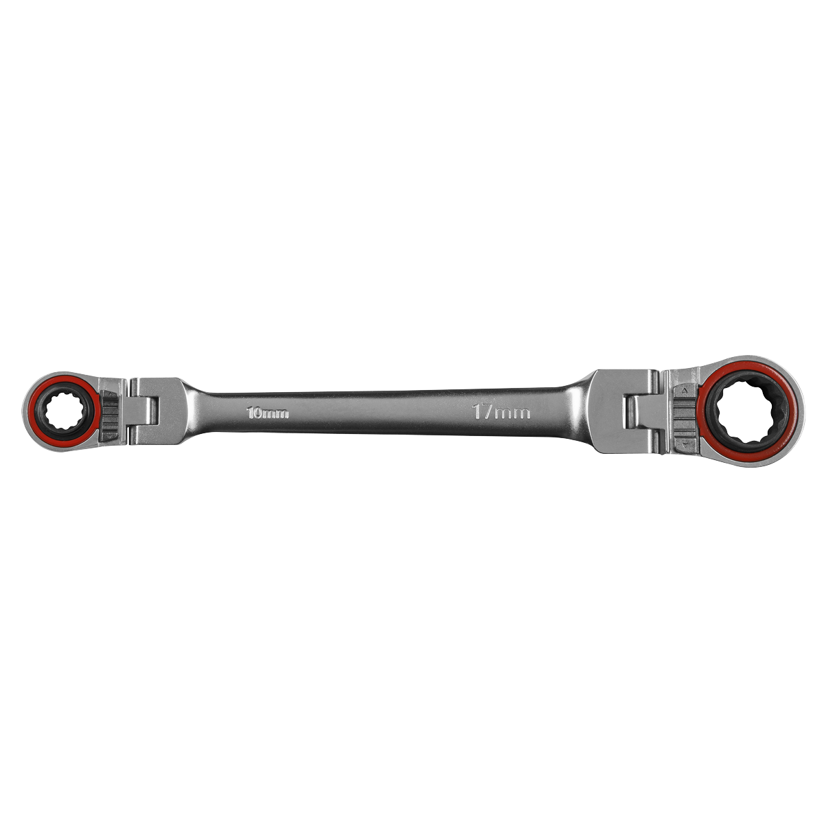Sealey 4-in-1 Reversible Flexi-Head Ratchet Ring Spanner - Platinum Series AK63947