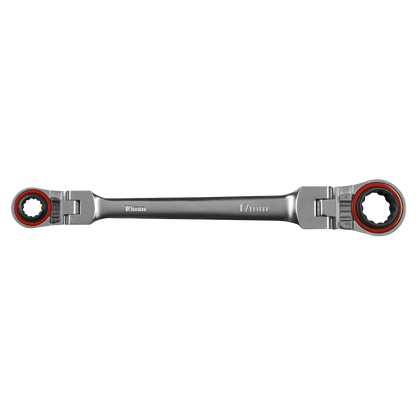 Sealey 4-in-1 Reversible Flexi-Head Ratchet Ring Spanner - Platinum Series AK63947