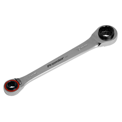 Sealey 4-in-1 Reversible Ratchet Ring Spanner - Platinum Series AK63948