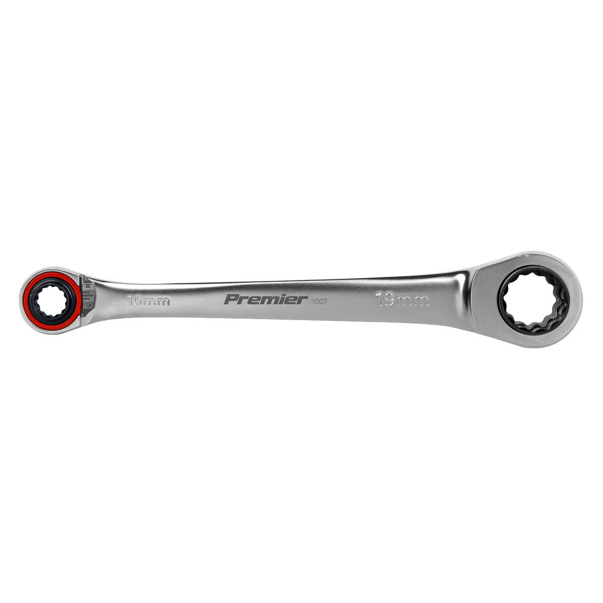 Sealey 4-in-1 Reversible Ratchet Ring Spanner - Platinum Series AK63948