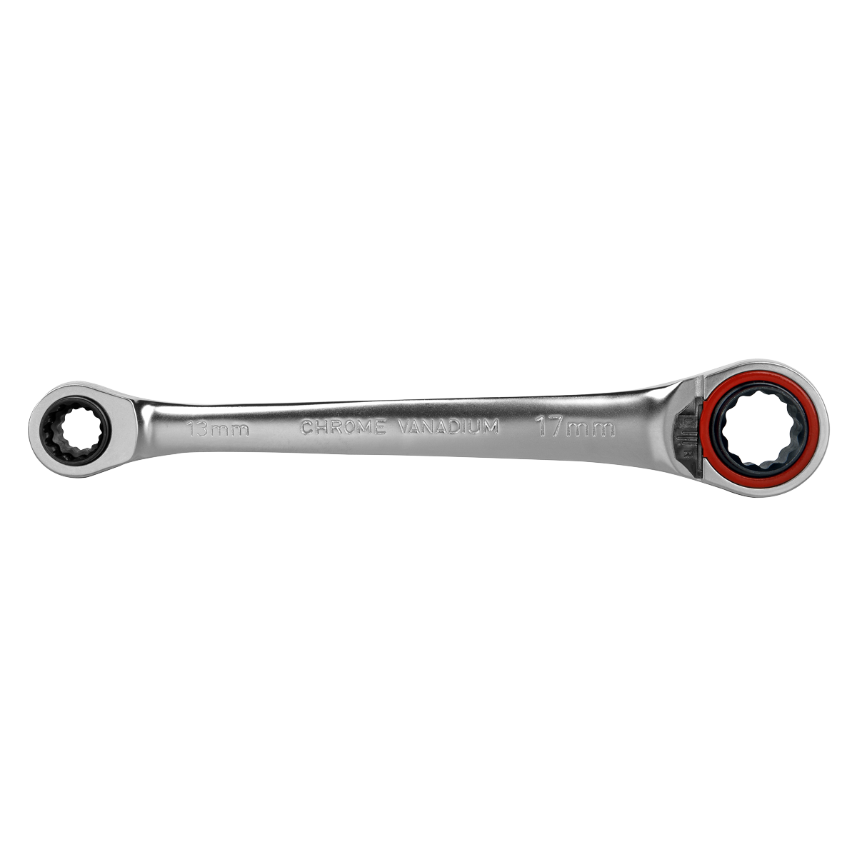 Sealey 4-in-1 Reversible Ratchet Ring Spanner - Platinum Series AK63948