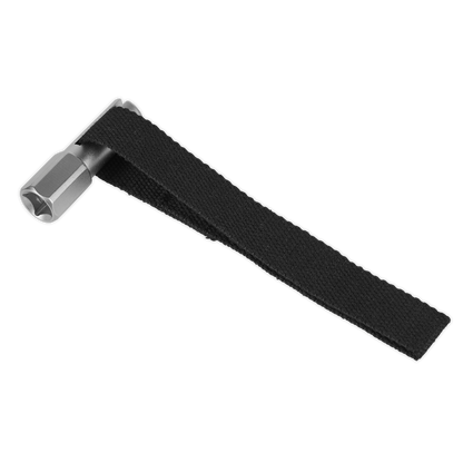 Sealey 1/2"Sq Drive Oil Filter Strap Wrench Ø120mm Capacity AK640