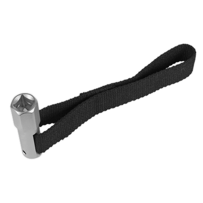 Sealey 1/2"Sq Drive Oil Filter Strap Wrench Ø120mm Capacity AK640
