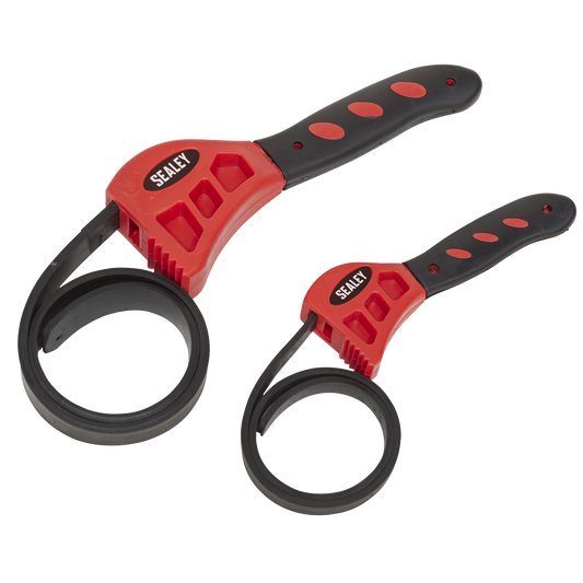 Sealey 2pc Strap Wrench Set AK6408