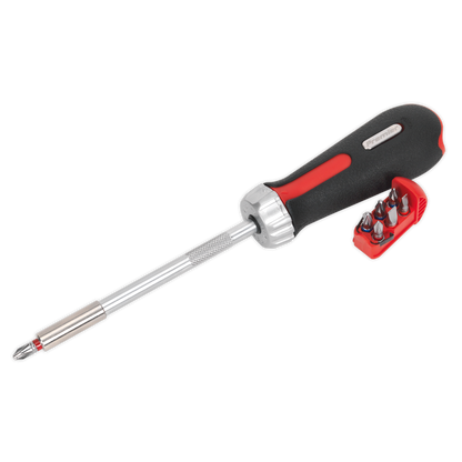 Sealey 8pc Fine Tooth Ratchet Screwdriver Set - Platinum Series AK64907