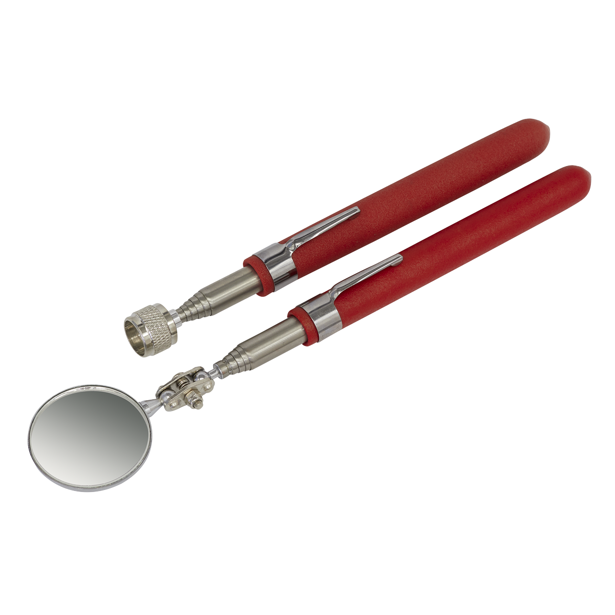 Sealey 2pc Telescopic Magnetic Pick-Up & Mirror Set AK6527