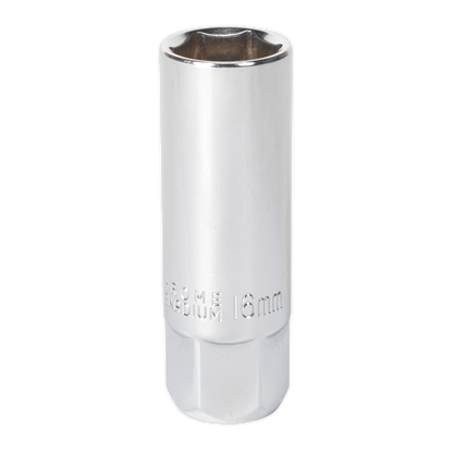 Sealey 16mm 3/8"Sq Drive Spark Plug Socket - Magnetic AK654