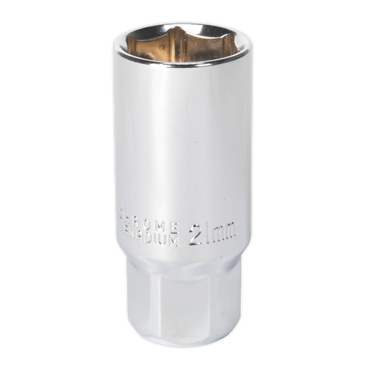 Sealey 21mm 3/8"Sq Drive Spark Plug Socket - Magnetic AK6541