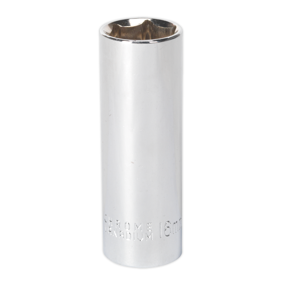 Sealey 16mm 1/2"Sq Drive Spark Plug Socket - Magnetic AK6543