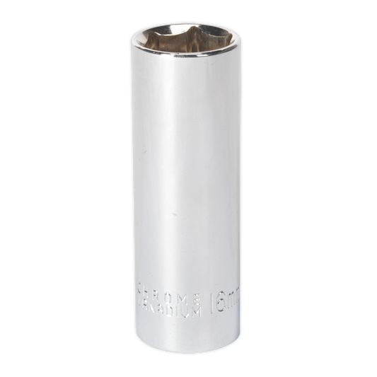 Sealey 16mm 1/2"Sq Drive Spark Plug Socket - Magnetic AK6543