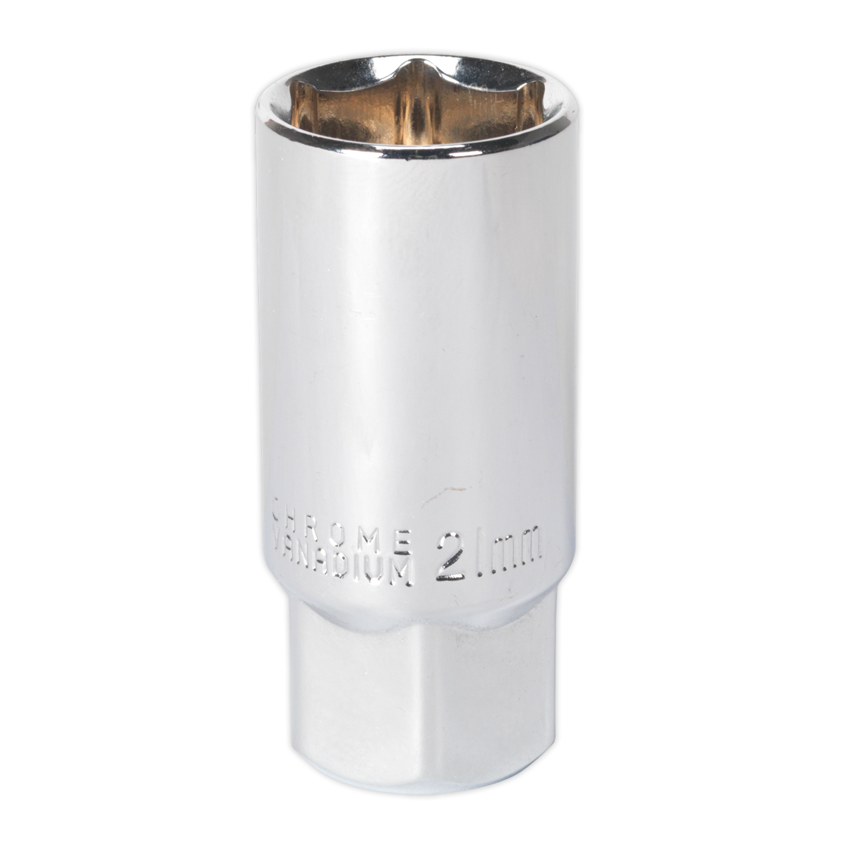 Sealey 21mm 1/2"Sq Drive Spark Plug Socket - Magnetic AK6544