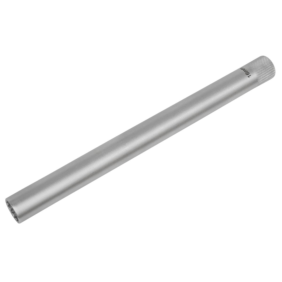 Sealey 16mm 3/8"Sq Drive 12-Point Spark Plug Socket 250mm Long AK6552